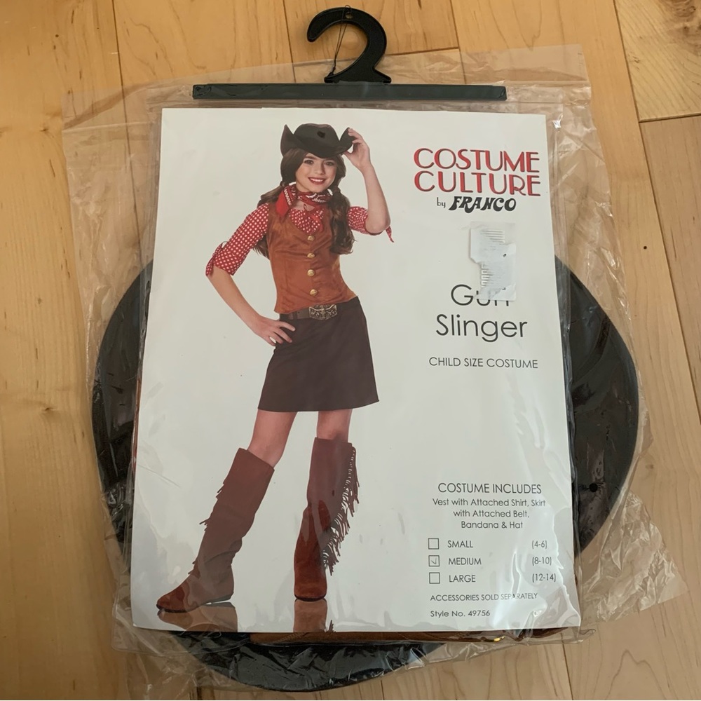 NWT Childs Cowgirl Costume